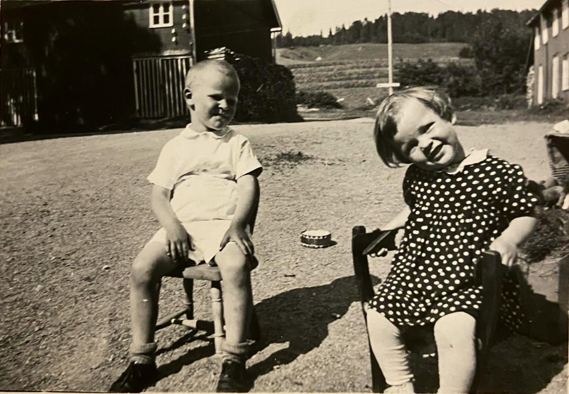 Jon og Anna har en liten hvilepause